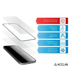 Стекло защитное ACCLAB Full Glue Xiaomi Redmi 14C Black Фото 3