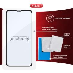 Стекло защитное Intaleo Full Glue Apple iPhone 11 Black Фото 6