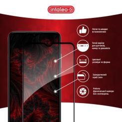 Стекло защитное Intaleo Full Glue Nokia G22 Black Фото 2