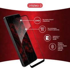 Стекло защитное Intaleo Full Glue Oppo A78 Black Фото 3