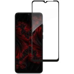 Стекло защитное Intaleo Full Glue Samsung A03 Black Фото 1