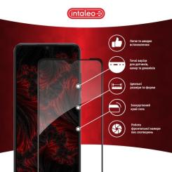 Стекло защитное Intaleo Full Glue Samsung A03 Black Фото 2
