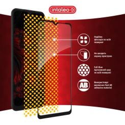 Стекло защитное Intaleo Full Glue Samsung A03 Black Фото 6