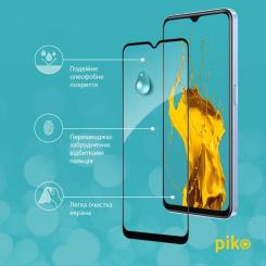 Стекло защитное Piko Full Glue Realme V20 Black Фото 3