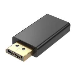 Переходник Vention DP Male to HDMI Female black Фото 1