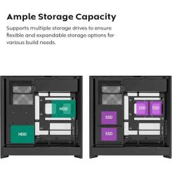 Корпус для ПК MONTECH HS02 (B) Фото 9