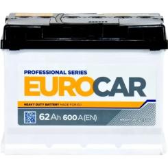 Аккумулятор автомобильный EUROCAR 6СТ-62АЗ (0) (-/+) (L2) 600А12V (E) Фото 1