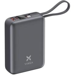 Батарея универсальная Vinga 20000 mAh 45W Display Cable Фото