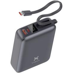 Батарея универсальная Vinga 20000 mAh 45W Display Cable Фото 2