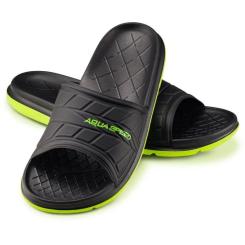 Шлепанцы Aqua Speed Aspen 534-07 чорний, жовтий 45 Фото