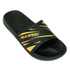 Шлепанцы Aqua Speed Idaho 514-18 чорний, жовтий 45 Фото 1