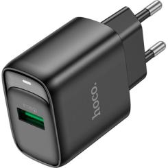 Зарядное устройство HOCO C140A Smart USB QC3.0 Black Фото
