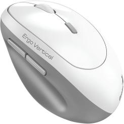 Мышка Genius Ergo 8350S AI Silent Wireless White/Grey Фото