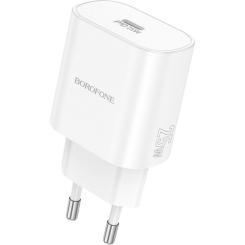 Зарядное устройство BOROFONE BA82A Platinum USB-C PD25W White Фото