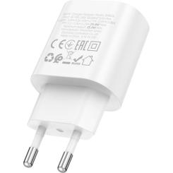 Зарядное устройство BOROFONE BA82A Platinum USB-C PD25W White Фото 4