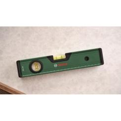 Уровень Bosch 25см, 2 капсулы, алюминиевый Фото 1