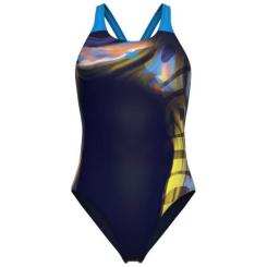 Купальник Arena Dreamhline Swimsuit V Back 008328-760 темно-синій Фото 2