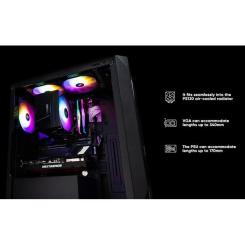 Корпус для ПК 1stPlayer AY7-BK-4F1 Фото 11