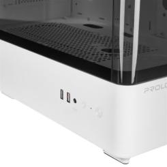 Корпус для ПК Prologix Lumi GM-01AW Glass White Фото 11