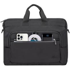 Сумка для ноутбука RivaCase 15.6" 7531 Alpendorf, Black Фото 5