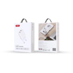 Зарядное устройство XO L109 12W 2xUSB-A White Фото 2