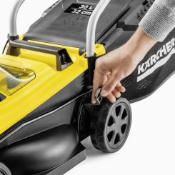 Газонокосилка Karcher LMO 2-18 Battery 18V, 32см, 1x5Ah, 25-60мм Фото 3