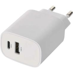 Зарядное устройство EMOS V02B15 1xUSB-A + 1xUSB-C 15W GaN Фото 1