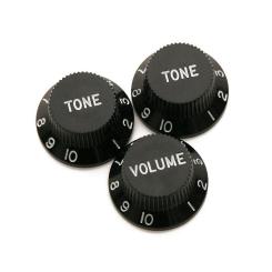 Ручка для потенциометра DiMarzio Strat Knobs Set Black Фото