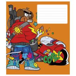 Тетрадь Школярик Oops 12 листов линия Фото 1