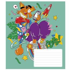 Тетрадь Школярик Oops 12 листов линия Фото 2