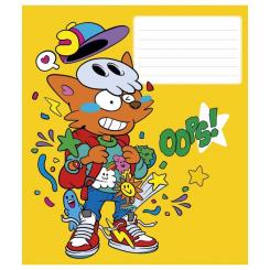 Тетрадь Школярик Oops 12 листов линия Фото 3