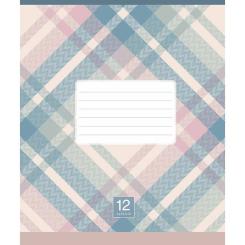Тетрадь Школярик Plaid pattern 18 листов клетка Фото 2