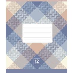 Тетрадь Школярик Plaid pattern 18 листов клетка Фото 3