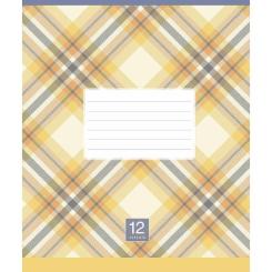 Тетрадь Школярик Plaid pattern 18 листов клетка Фото 4