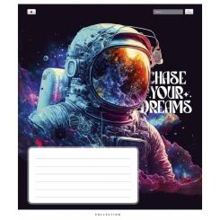 Тетрадь Школярик Chase your dreams 18 аркушів клітинка Фото 1