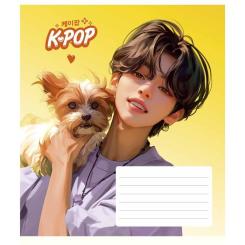 Тетрадь Школярик 24 аркуша лінія Фото 3