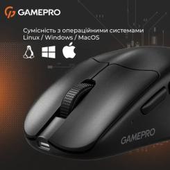 Мышка GamePro Genesis Avenger Wireless/Bluetooth/USB Black Фото 9