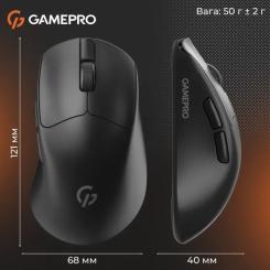 Мышка GamePro Genesis Avenger Wireless/Bluetooth/USB Black Фото 10