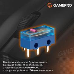 Мышка GamePro Genesis Avenger Wireless/Bluetooth/USB Black Фото 5