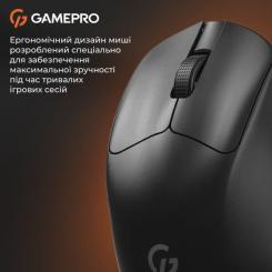 Мышка GamePro Genesis Avenger Wireless/Bluetooth/USB Black Фото 8