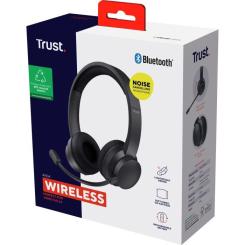 Наушники Trust Ayda Wireless ENC Black Фото 6