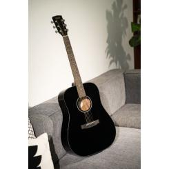 Гитара акустическая Cort Earth 60 Black Gloss Фото 2