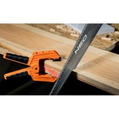 Струбцина Neo Tools затискач пружинний, пластик, 50мм Фото 1