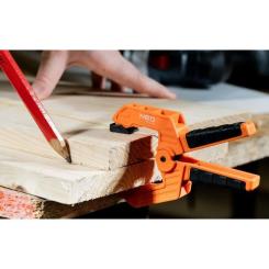 Струбцина Neo Tools затискач пружинний, пластик, 50мм Фото 2