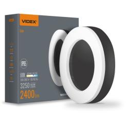 Светильник Videx LED ART IP65 круглий 30W 5000K Black Фото 2