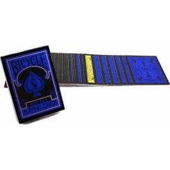 Карты игральные Bicycle Reverse (Blue & Black) Фото 1