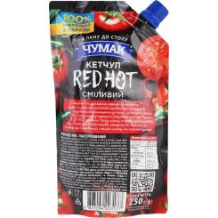 Соус Чумак Кетчуп Red Hot 250 г Фото 1