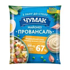 Соус Чумак Майонез Провансаль 67% 300 г П Фото