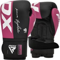 Боксерские перчатки RDX REX F4 Pink/Black-12 унцій Фото