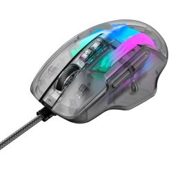 Мышка Havit HV-MS1011SE USB Transparent Black Фото 1